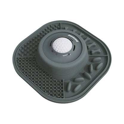Pawlove Slow Feeder Dog Bowl with Ball-In Design - Neater Feeding Solution, 3/4 Cup Food-Grade Licking Bowl, Anti-Slip Rubber Base, Splash-Reducing Ball Movement, Bone Broth Compatible, Dishwasher Safe, Supports Puppy Anxiety Relief